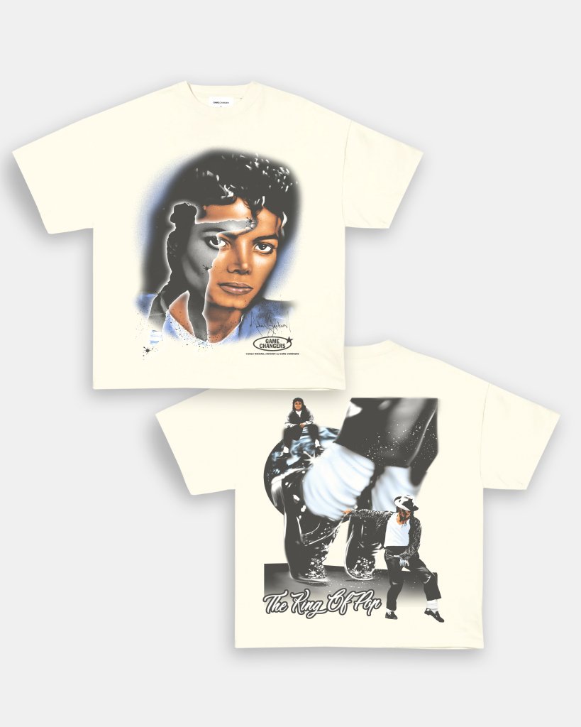 MJ - KING OF POP TEE - [DS] - VIP - GAME CHANGERS TEE