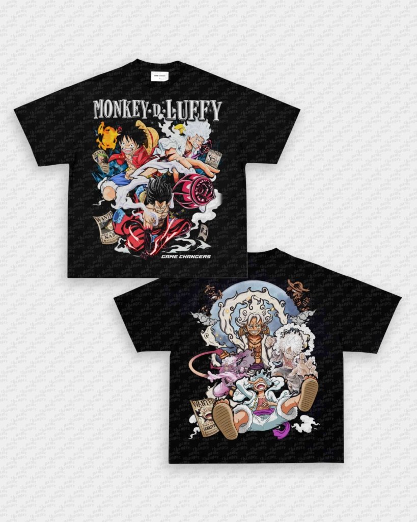 MONKEY D LUFFY TEE - [DS] - VIP - GAME CHANGERS - GAME CHANGERS GRAPHIC TEE