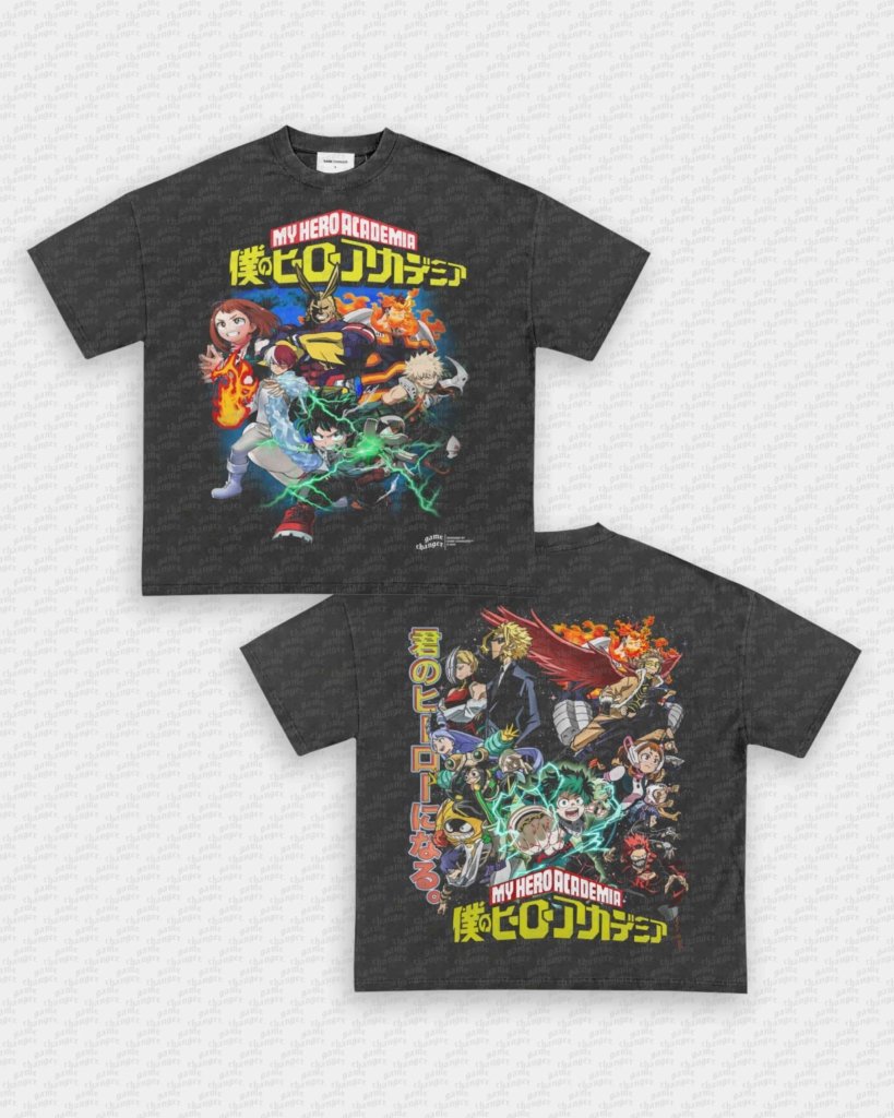 MY HERO ACADEMIA V3 TEE - [DS] - VIP - GAME CHANGERS - GAME CHANGERS GRAPHIC TEE