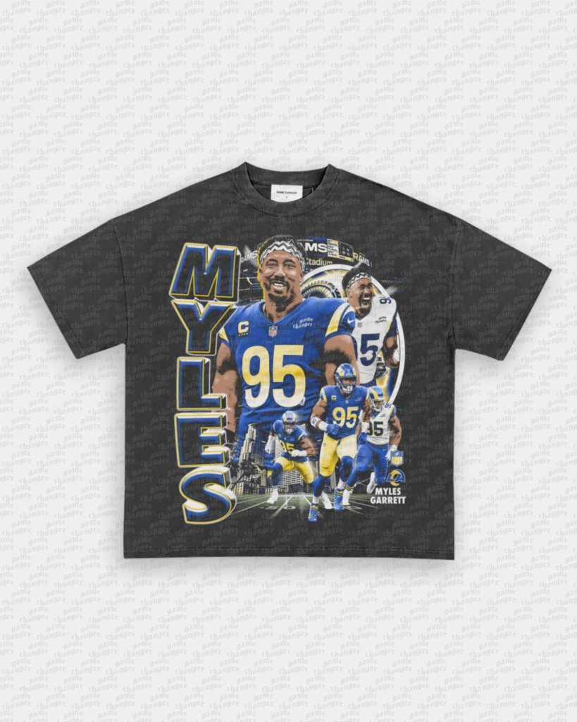 MYLES GARRETT - RAMS TEE - VIP - GAME CHANGERS - GAME CHANGERS GRAPHIC TEE