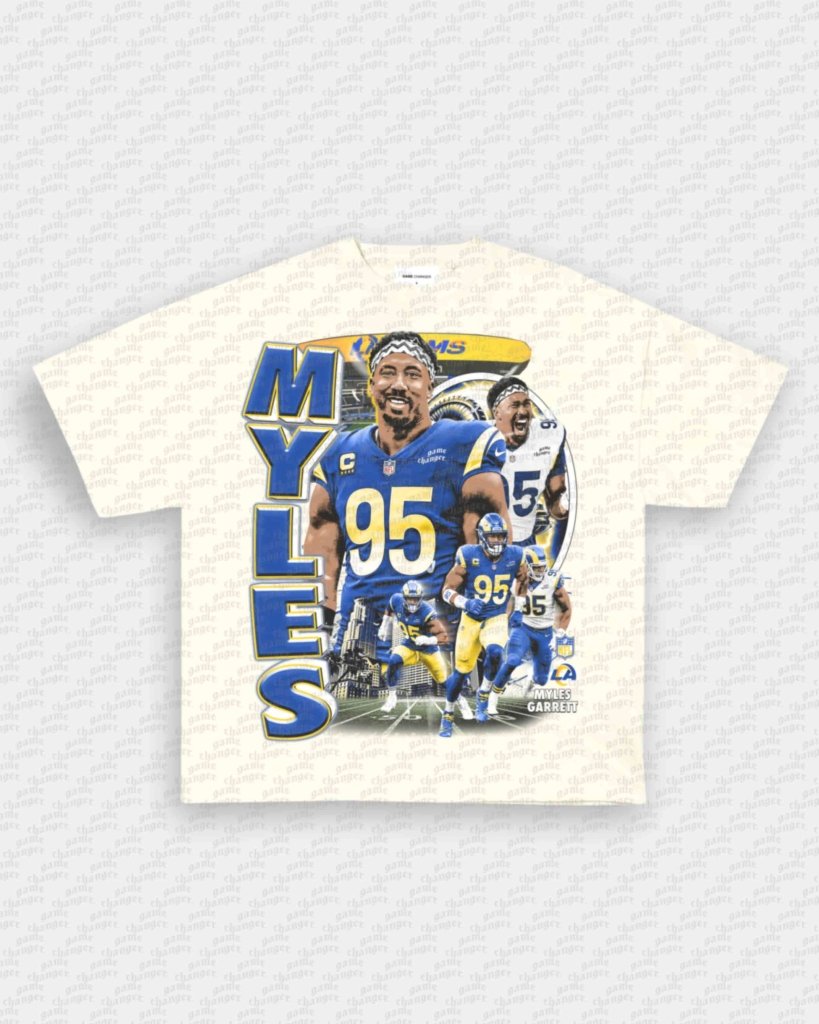 MYLES GARRETT - RAMS TEE - VIP - GAME CHANGERS - GAME CHANGERS GRAPHIC TEE