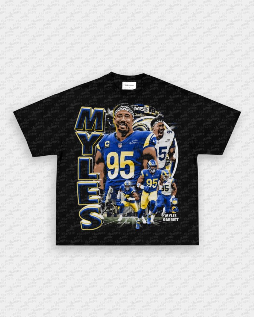 MYLES GARRETT - RAMS TEE - VIP - GAME CHANGERS - GAME CHANGERS GRAPHIC TEE