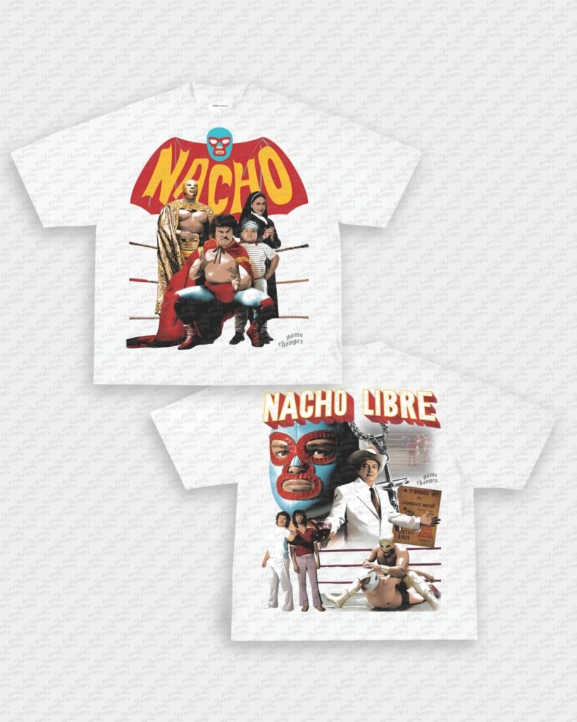 NACHO LIBRE TEE - [DS] - VIP - GAME CHANGERS - GAME CHANGERS GRAPHIC TEE