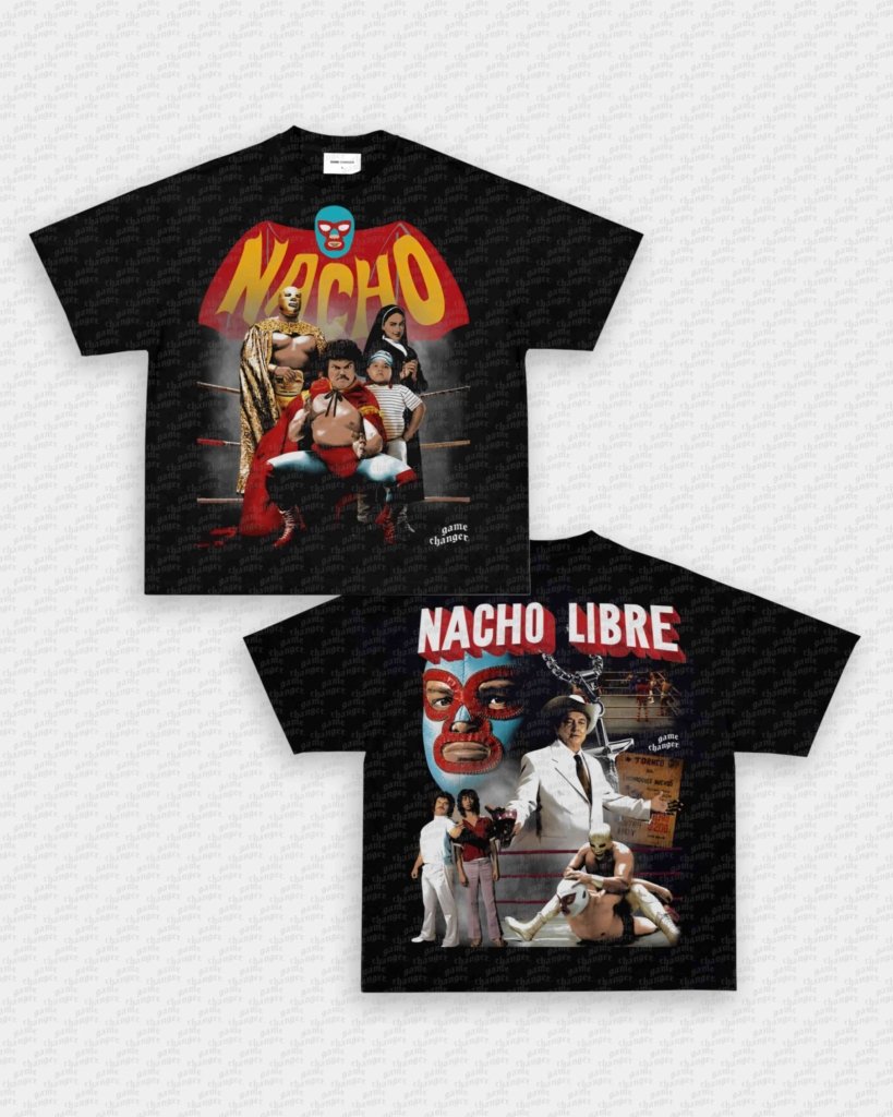 NACHO LIBRE TEE - [DS] - VIP - GAME CHANGERS - GAME CHANGERS GRAPHIC TEE
