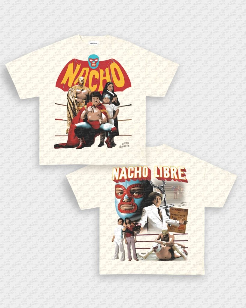 NACHO LIBRE TEE - [DS] - VIP - GAME CHANGERS - GAME CHANGERS GRAPHIC TEE