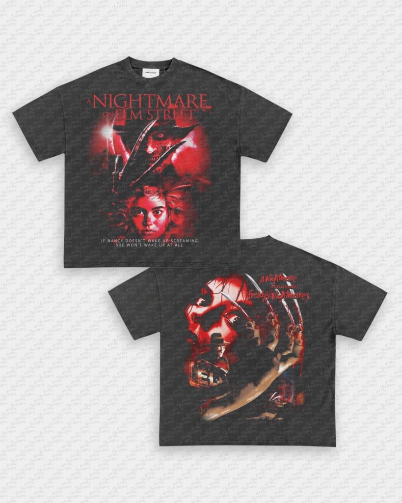 NIGHTMARE ON ELM ST TEE - [DS] - VIP - GAME CHANGERS - GAME CHANGERS GRAPHIC TEE