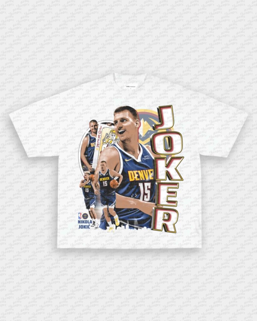 NIKOLA JOKIC V3 TEE - VIP - GAME CHANGERS - GAME CHANGERS GRAPHIC TEE