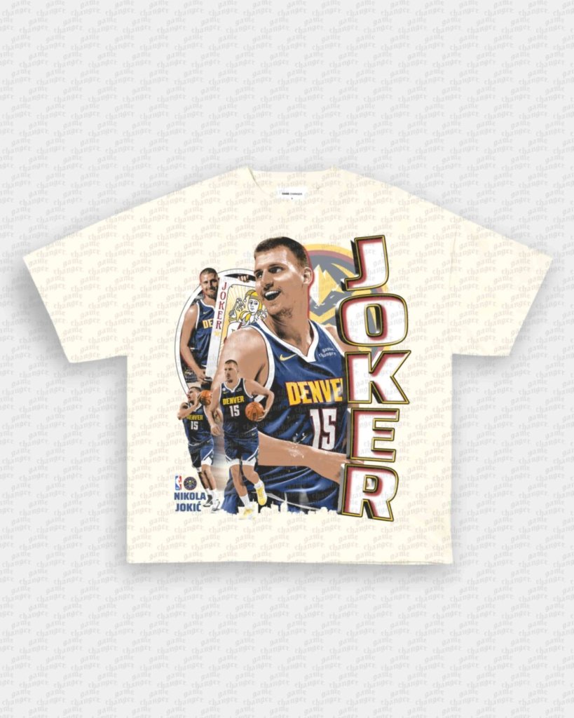 NIKOLA JOKIC V3 TEE - VIP - GAME CHANGERS - GAME CHANGERS GRAPHIC TEE