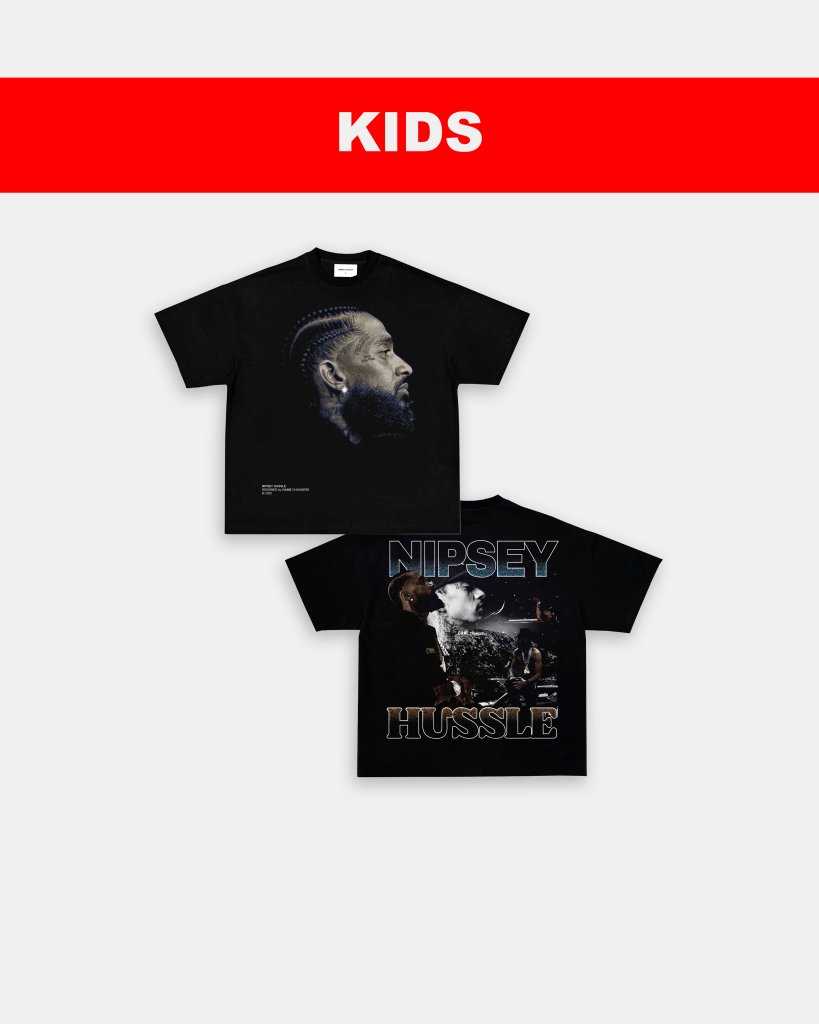 NIPSEY HUSSLE - KIDS TEE [DS] - VIP - GAME CHANGERS TEE