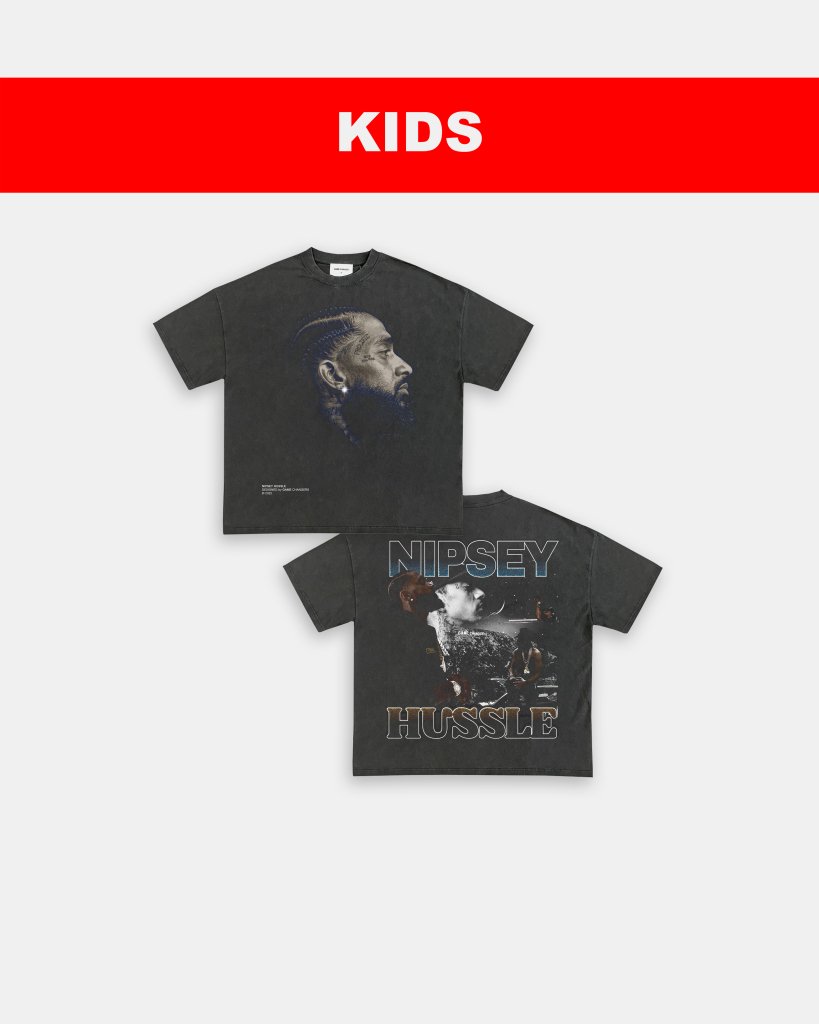 NIPSEY HUSSLE - KIDS TEE [DS] - VIP - GAME CHANGERS TEE