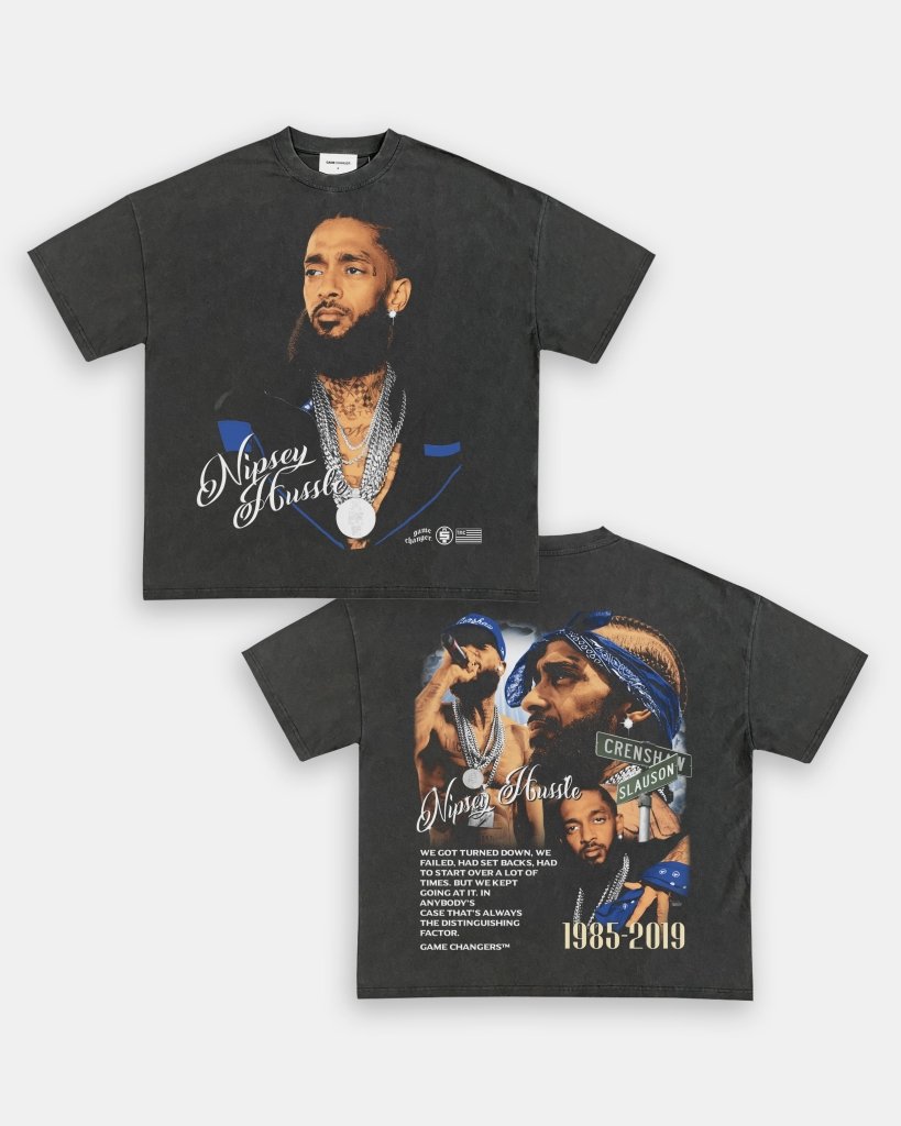 NIPSEY HUSSLE V2 TEE - [DS] - VIP - GAME CHANGERS TEE