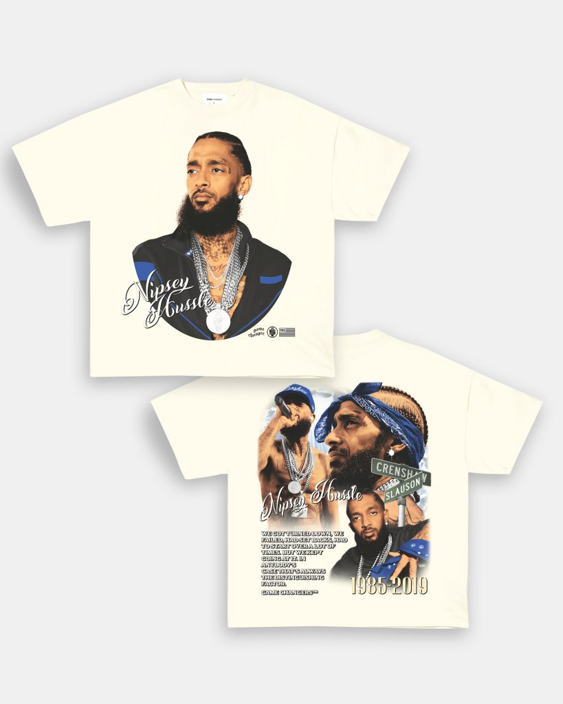 NIPSEY HUSSLE V2 TEE - [DS] - VIP - GAME CHANGERS TEE