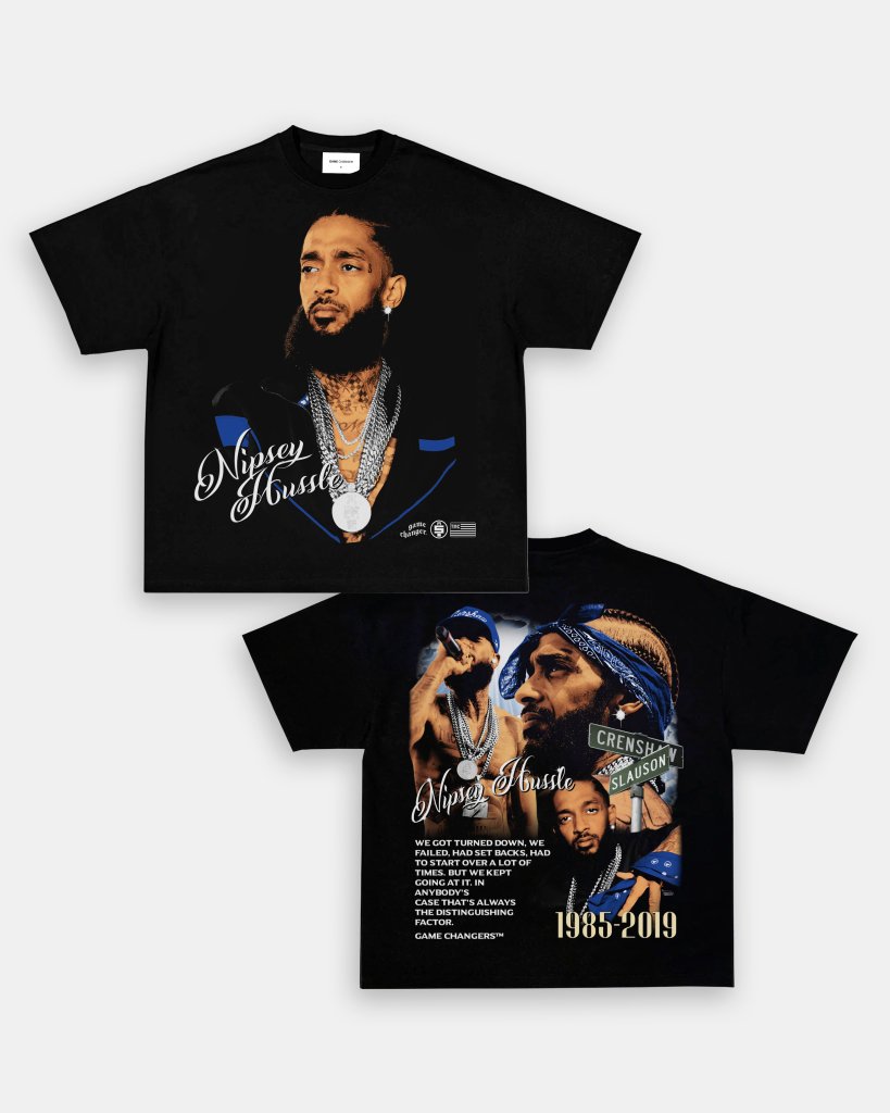 NIPSEY HUSSLE V2 TEE - [DS] - VIP - GAME CHANGERS TEE