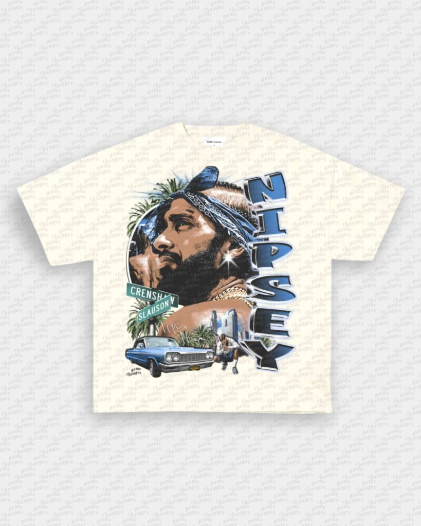 NIPSEY V3 TEE - VIP - GAME CHANGERS - GAME CHANGERS GRAPHIC TEE