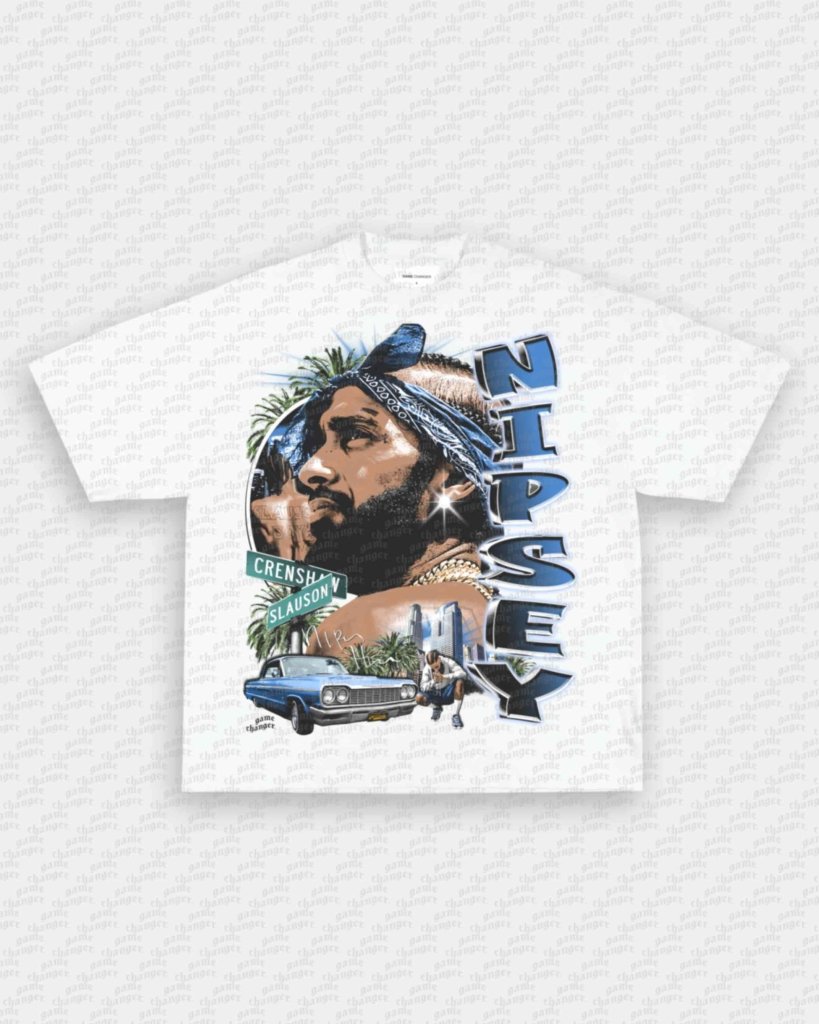 NIPSEY V3 TEE - VIP - GAME CHANGERS - GAME CHANGERS GRAPHIC TEE
