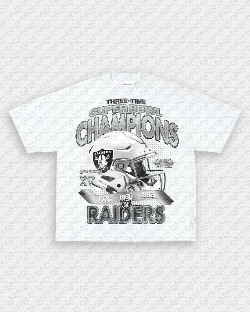 OAKLAND RAIDERS TEE - VIP - GAME CHANGERS GRAPHIC TEE