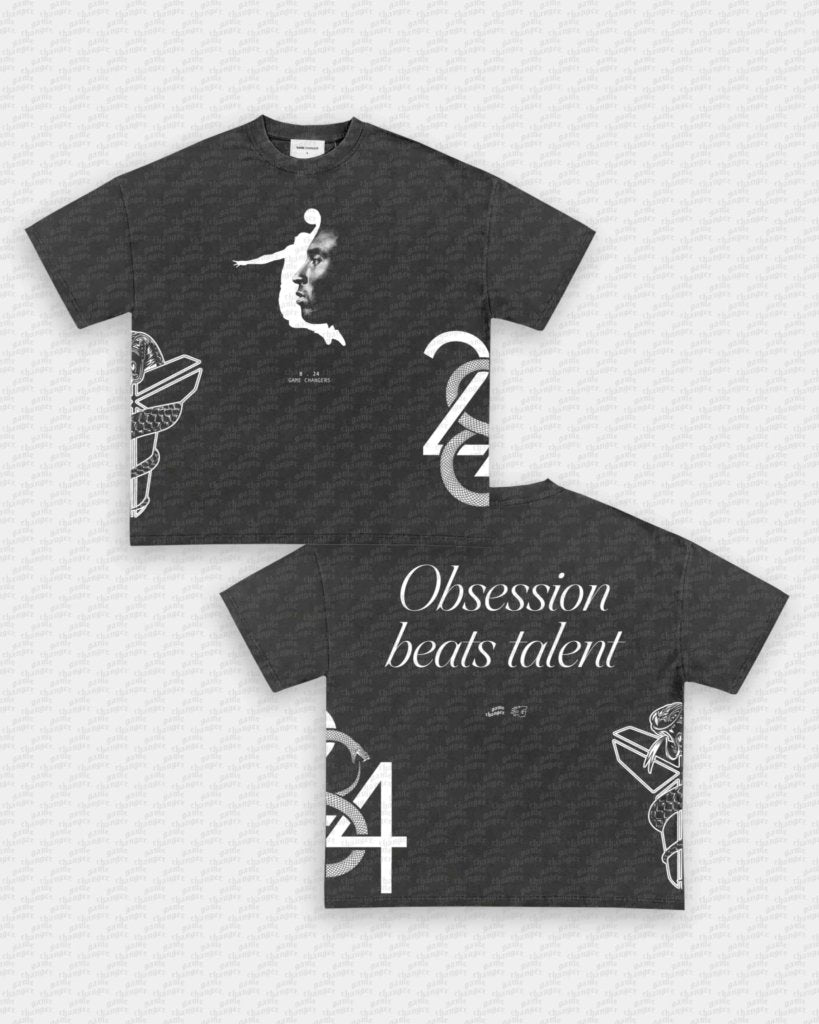 OBSESSION BEATS TALENT TEE - [4S] - VIP - GAME CHANGERS - GAME CHANGERS GRAPHIC TEE