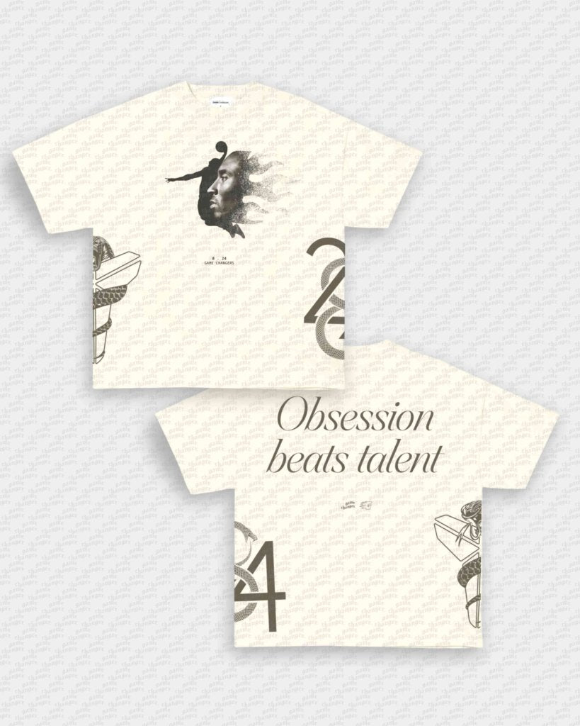OBSESSION BEATS TALENT TEE - [4S] - VIP - GAME CHANGERS - GAME CHANGERS GRAPHIC TEE