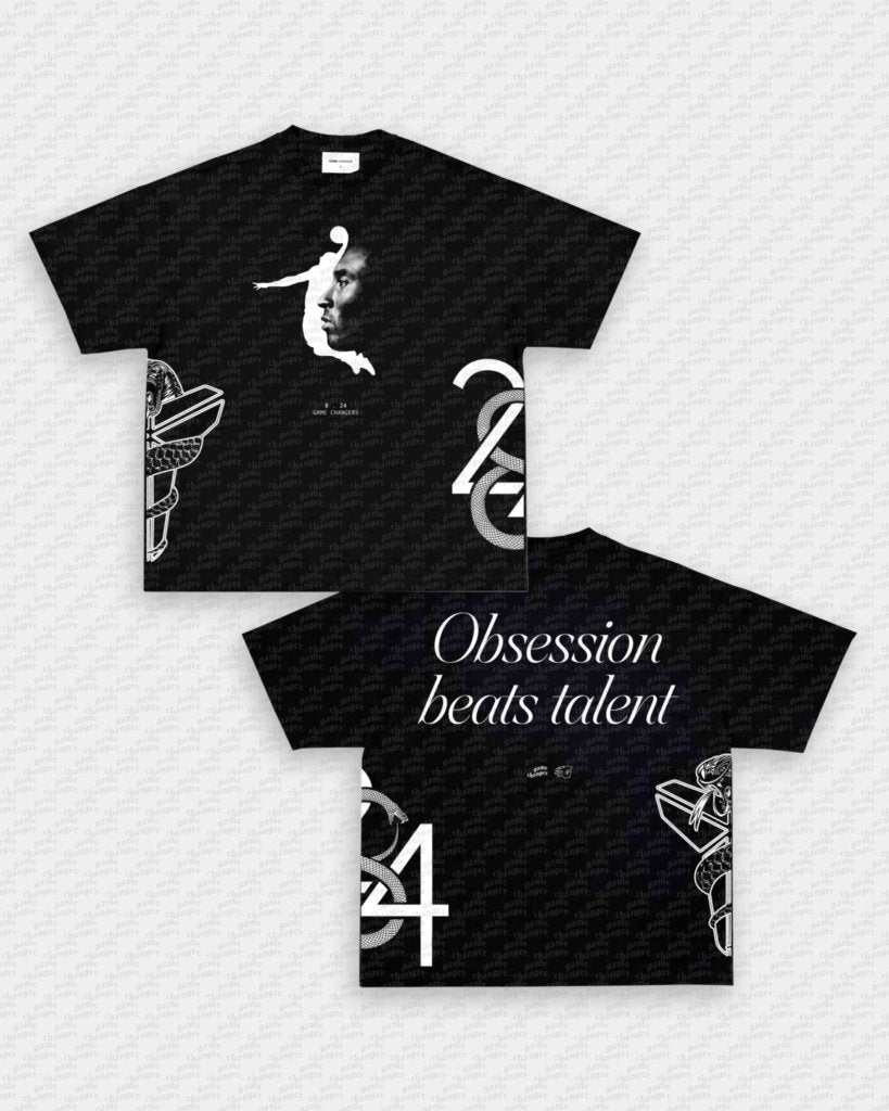 OBSESSION BEATS TALENT TEE - [4S] - VIP - GAME CHANGERS - GAME CHANGERS GRAPHIC TEE