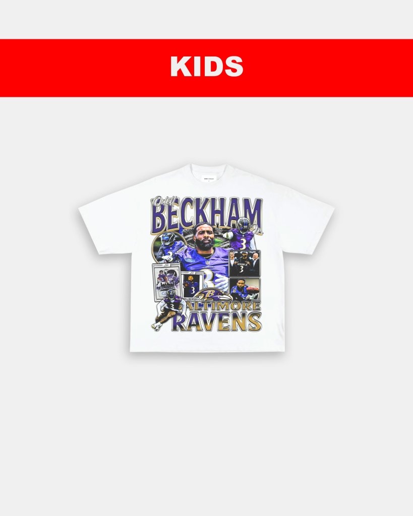 ODELL BECKHAM JR - RAVENS - KIDS TEE - VIP - GAME CHANGERS TEE