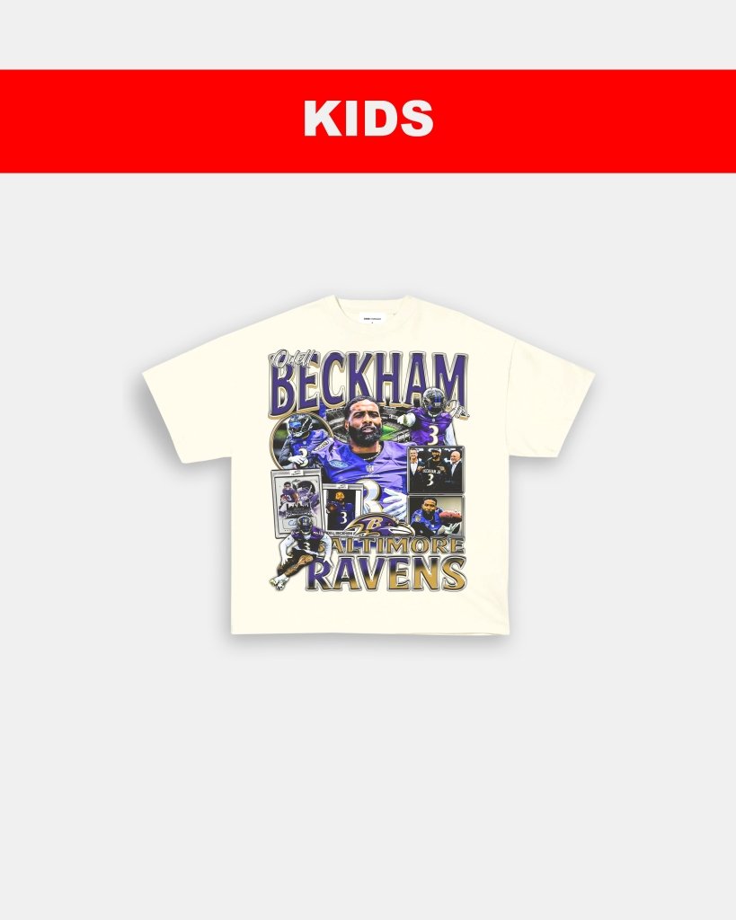 ODELL BECKHAM JR - RAVENS - KIDS TEE - VIP - GAME CHANGERS TEE