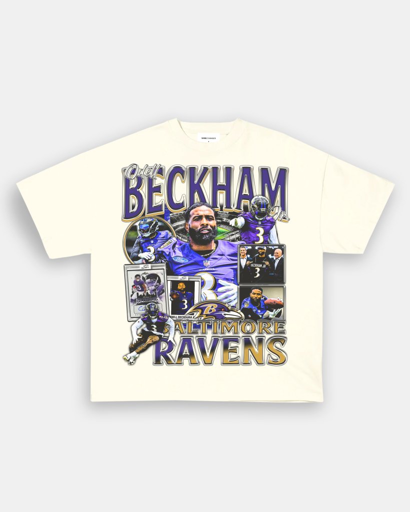 ODELL BECKHAM JR - RAVENS TEE - VIP - GAME CHANGERS TEE