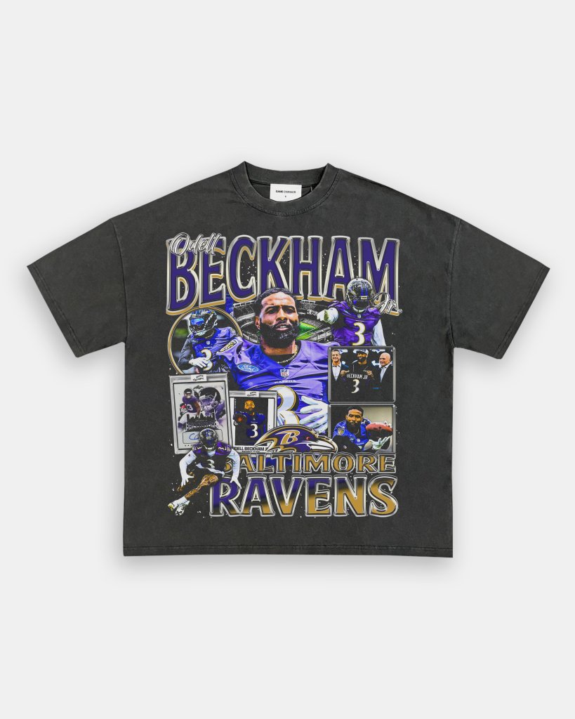 ODELL BECKHAM JR - RAVENS TEE - VIP - GAME CHANGERS TEE