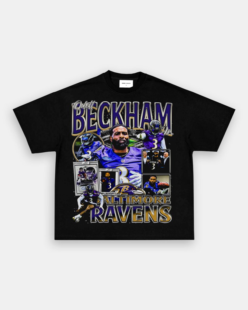 ODELL BECKHAM JR - RAVENS TEE - VIP - GAME CHANGERS TEE