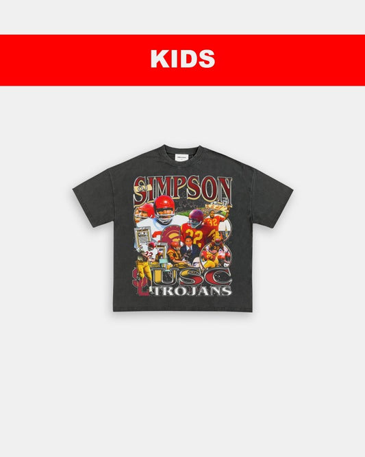 OJ SIMPSON - USC - KIDS TEE - VIP - GAME CHANGERS TEE