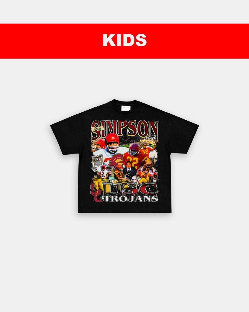 OJ SIMPSON - USC - KIDS TEE - VIP - GAME CHANGERS TEE