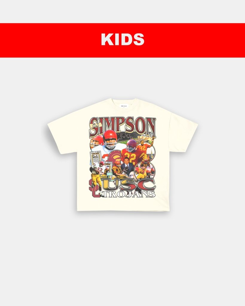 OJ SIMPSON - USC - KIDS TEE - VIP - GAME CHANGERS TEE