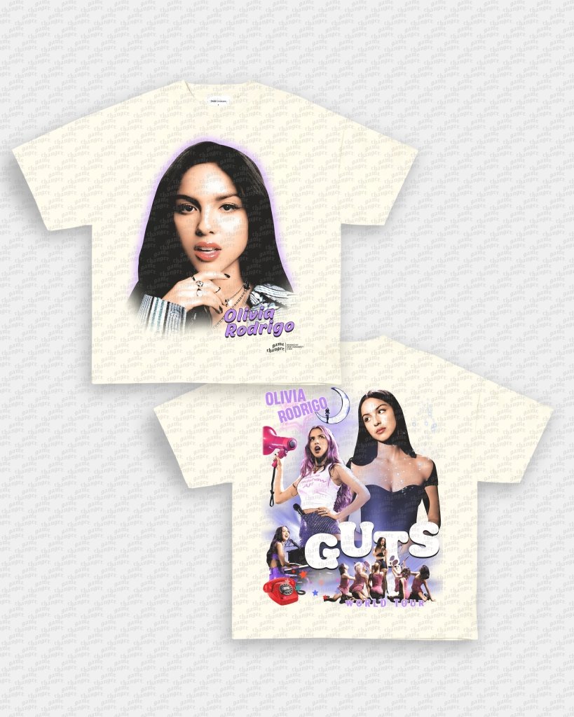 OLIVIA RODRIGO V2 TEE - [DS] - VIP - GAME CHANGERS TEE