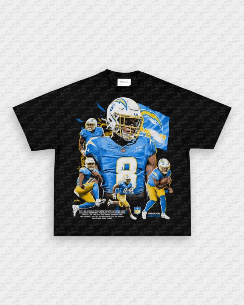 OMARION HAMPTON TEE - VIP - GAME CHANGERS - GAME CHANGERS GRAPHIC TEE