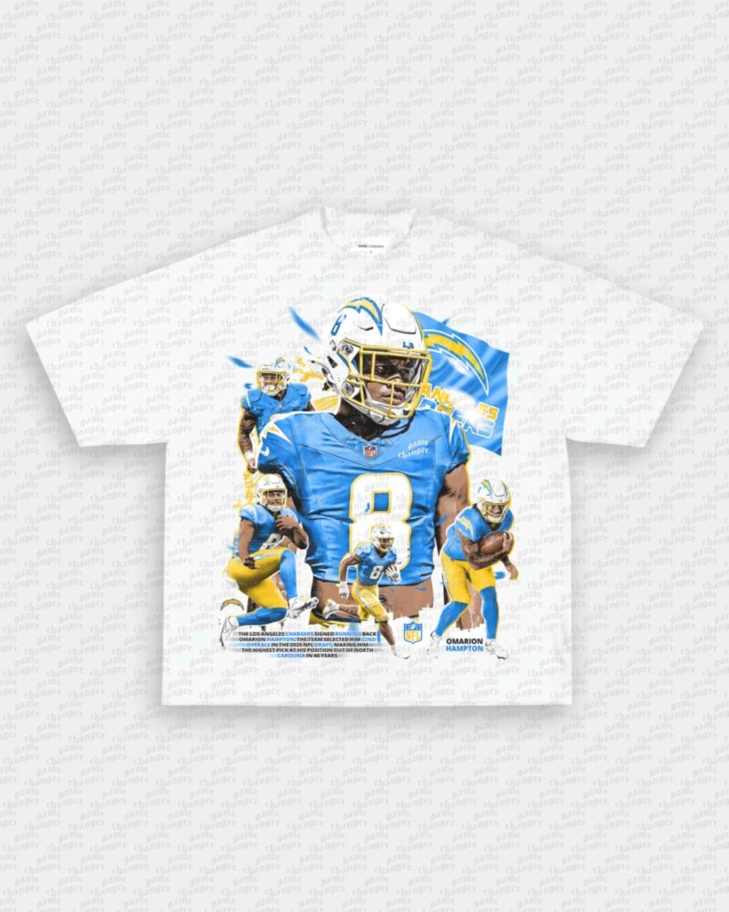 OMARION HAMPTON TEE - VIP - GAME CHANGERS - GAME CHANGERS GRAPHIC TEE