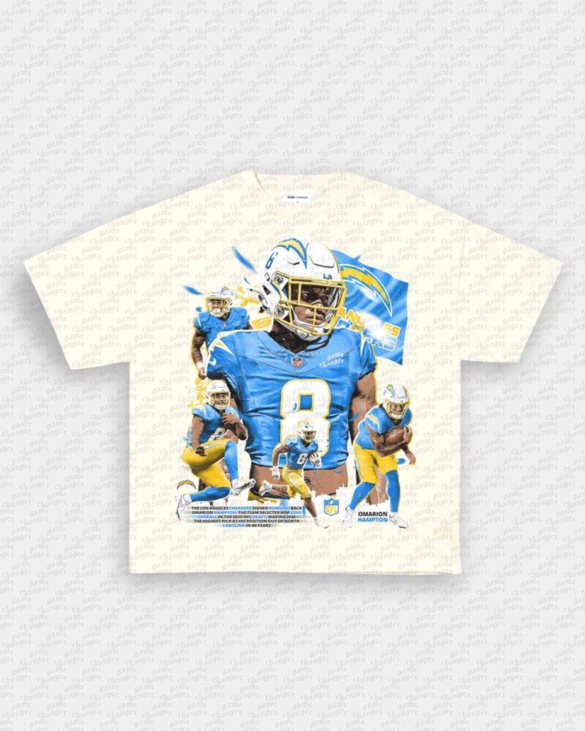 OMARION HAMPTON TEE - VIP - GAME CHANGERS - GAME CHANGERS GRAPHIC TEE