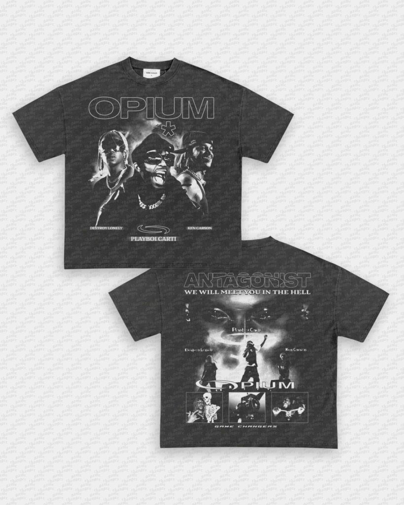OPIUM TEE - [DS] - VIP - GAME CHANGERS - GAME CHANGERS GRAPHIC TEE