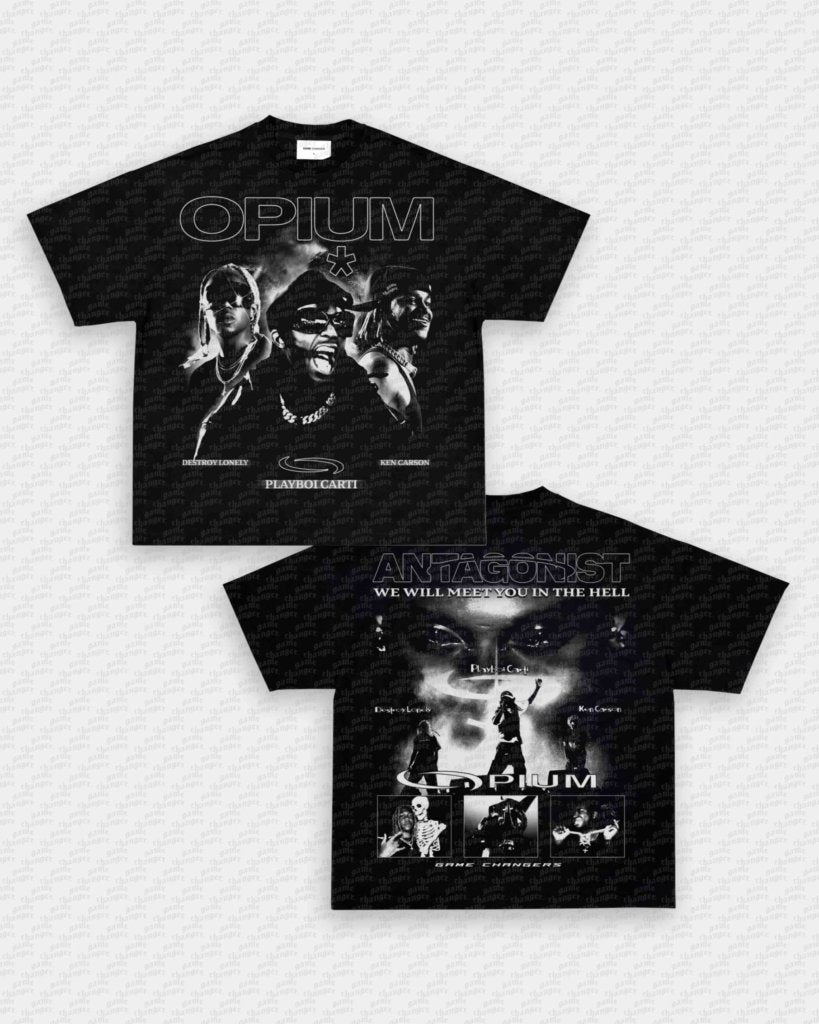 OPIUM TEE - [DS] - VIP - GAME CHANGERS - GAME CHANGERS GRAPHIC TEE