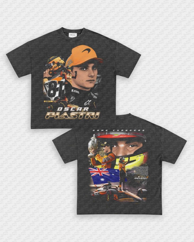 OSCAR PIASTRI TEE - [DS] - VIP - GAME CHANGERS - GAME CHANGERS GRAPHIC TEE