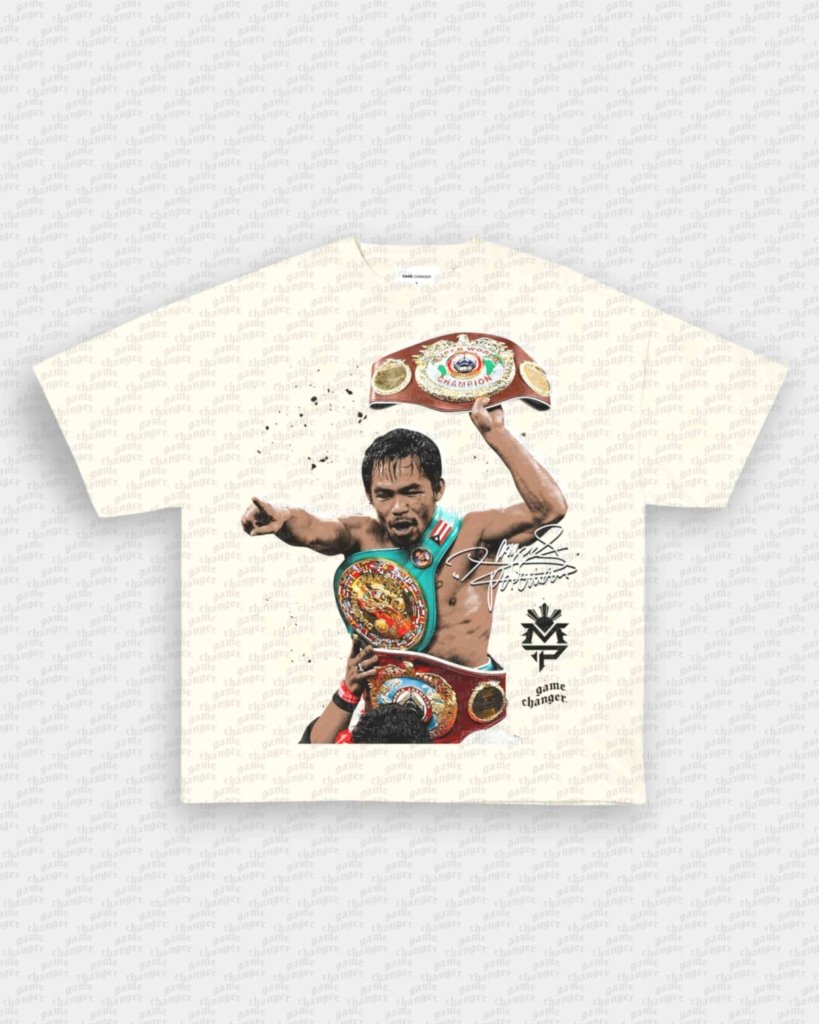 PACQUIAO V3 TEE - VIP - GAME CHANGERS - GAME CHANGERS GRAPHIC TEE