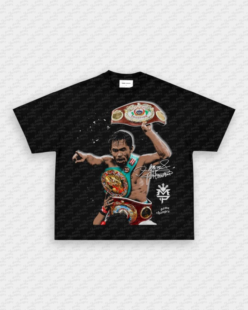 PACQUIAO V3 TEE - VIP - GAME CHANGERS - GAME CHANGERS GRAPHIC TEE