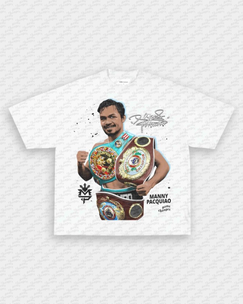 PACQUIAO V4 TEE - VIP - GAME CHANGERS - GAME CHANGERS GRAPHIC TEE