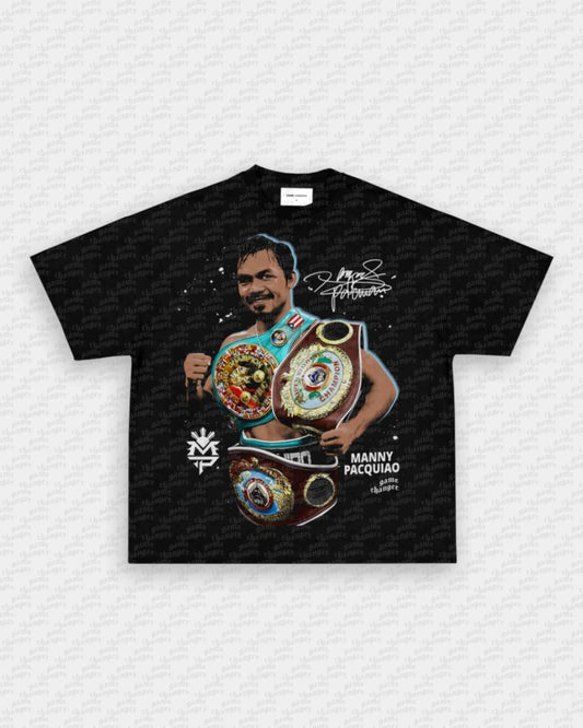 PACQUIAO V4 TEE - VIP - GAME CHANGERS - GAME CHANGERS GRAPHIC TEE