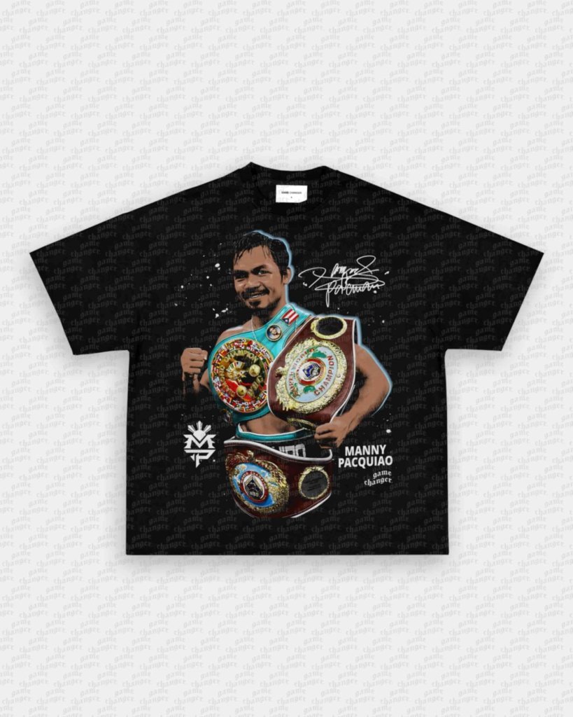 PACQUIAO V4 TEE - VIP - GAME CHANGERS - GAME CHANGERS GRAPHIC TEE