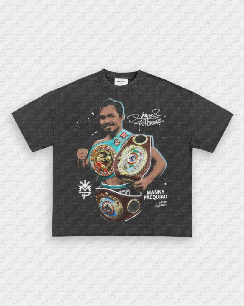 PACQUIAO V4 TEE - VIP - GAME CHANGERS - GAME CHANGERS GRAPHIC TEE
