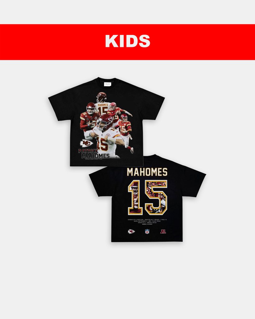 PATRICK MAHOMES - KIDS TEE - VIP - GAME CHANGERS TEE