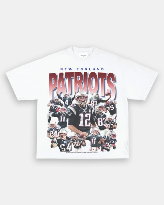 PATRIOTS GREATEST PLAYERS TEE - VIP - GAME CHANGERS TEE