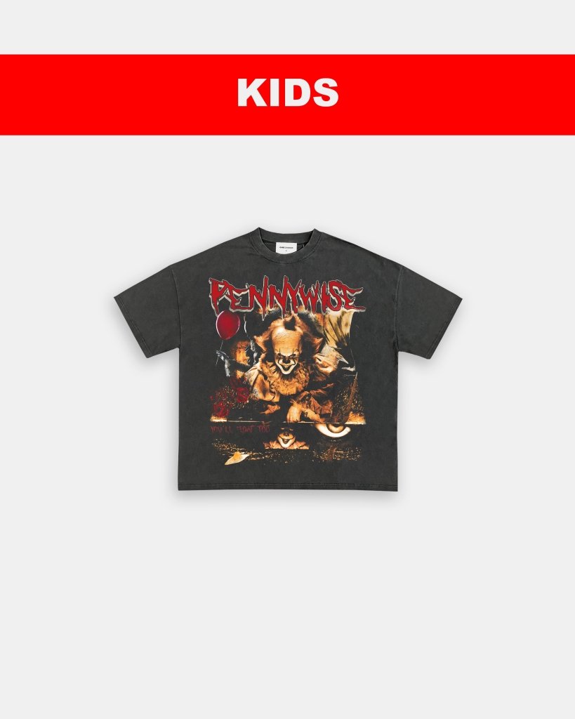 PENNYWISE V2 - KIDS TEE - VIP - GAME CHANGERS TEE