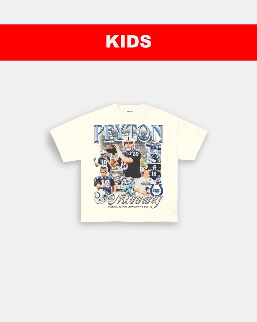 PEYTON MANNING 2 - COLTS - KIDS TEE - VIP - GAME CHANGERS TEE