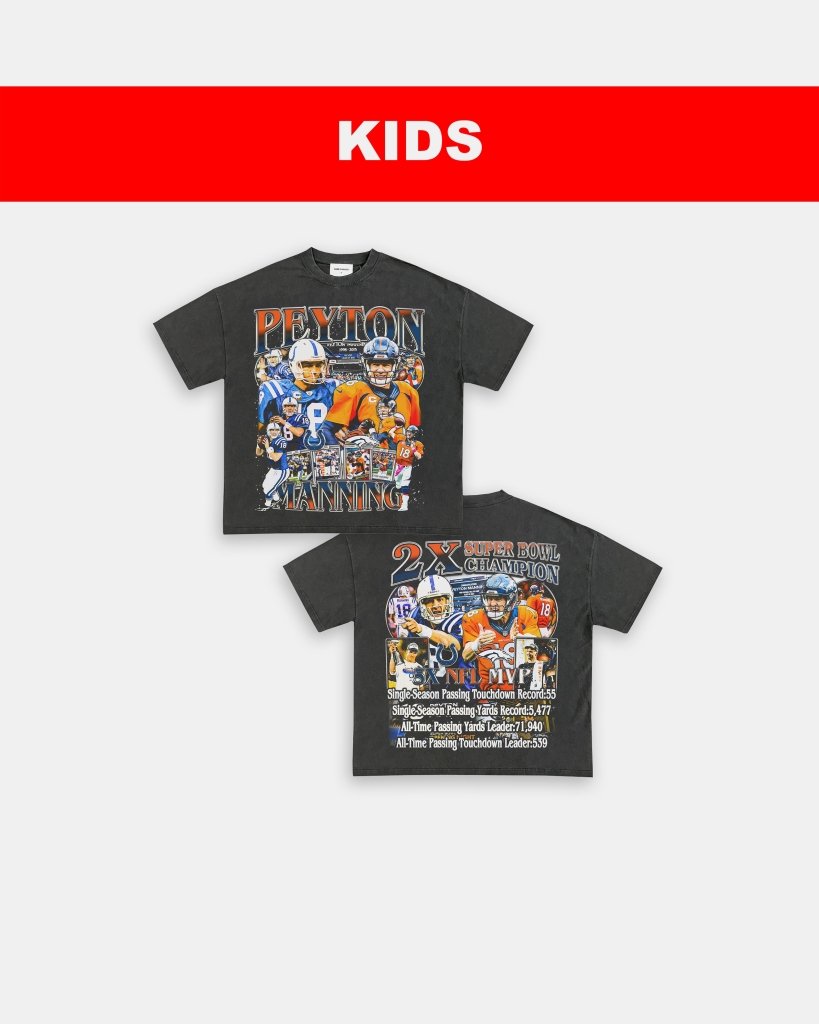 PEYTON MANNING 2 - KIDS TEE [DS] - VIP - GAME CHANGERS TEE