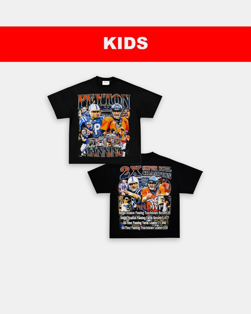 PEYTON MANNING 2 - KIDS TEE [DS] - VIP - GAME CHANGERS TEE